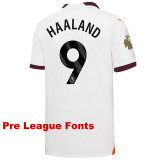 23-24 Man City Away Fans Soccer Jersey