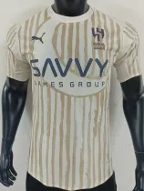 25-26 Al-Hilal khaki Player Version Soccer Jersey