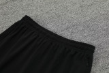 2024 JOM Black White Half Pull Tracksuit #809(半拉链)