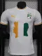 24-25 Ivory Coast White Special Edition Player Version Soccer Jersey