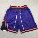Raptors Purple City Edition Top Quality NBA Pocket Pants *猛龙