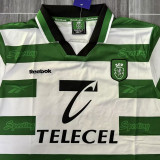 1999-2000 Sporting Lisbon Home Retro Soccer Jersey