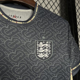 24-25 England Black Grey Special Edition Fans Soccer Jersey