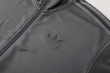 2024 AD Dark Gray Jacket Tracksuit #AJ19
