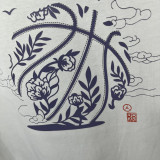 T121 Jordan White High Quality Casual T-Shirt
