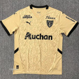 24-25 RC Lens Yellow GoalKeeper Fans Soccer Jersey *全广告