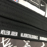 LAKERS Glory version JAMES #6 Black Top Quality Hot Pressing NBA Jersey
