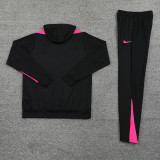 24-25 CHE Black Hoodie Tracksuit (卫衣套装)
