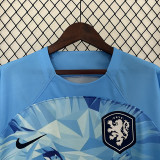 2024 Netherlands Blue Special Edition Fans Soccer Jersey