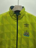 24-25 Newcastle Green & Fluorescent Double Sided Windbreaker (双面风衣)
