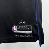 23-24 Dallas Mavericks THOMPSON #31 Black City Edition Top Quality Hot Pressing NBA Jersey(V领)