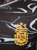 24-25 Argentina Black Special Edition Player Version Soccer Jersey