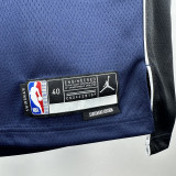 22-23 Dallas Mavericks DAVIS #3 Royal Blue Top Quality Hot Pressing NBA Jersey (Trapeze Edition)飞人版