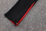 24-25 LIV Black Half Pull Tracksuit (红领半拉链)
