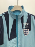 24-25 England Blue Double Sided Windbreaker (双面风衣)