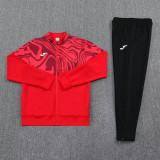 2025 JOM Red Jacket Tracksuit #2311
