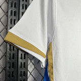 24-25 Uruguay White Blue Special Edition Fans Soccer Jersey