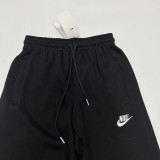 W8纯棉卫裤 NK Black Top Quality Sweatpants (Have Pocket)