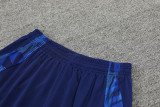 24-25 Italy Royal blue Tank top and shorts suit