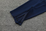 2024 JOM Fancy blue Half Pull Tracksuit #810(半拉链)