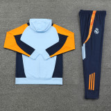 24-25 RMA Blue Hoodie Tracksuit (卫衣套装)