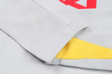 24-25 LIV Grey Kids Half Pull Tracksuit (童装)(半拉链)