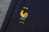 25-26 France Royal blue Polo Tracksuit