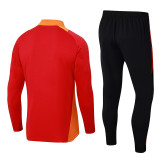 2024 AD Red Half Pull Tracksuit #06(半拉链)