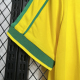1998 Brazil Home Retro Soccer Jersey