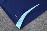 24-25 Flamengo Royal blue Tank top and shorts suit *背心套装