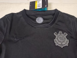 24-25 Corinthians Away Kids Soccer Jersey