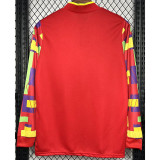 1996 England Goalkeeper Retro Long Sleeve Soccer Jersey (长袖)
