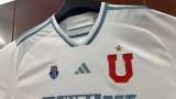 24-25 Universidad De Chile Away Fans Soccer Jersey 浅蓝边