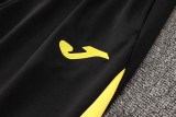 2024 JOM Black Half Pull Tracksuit (半拉链)