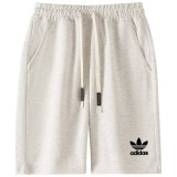2025 AD Light gray Pure Cotton Fabric Casual Short Pants