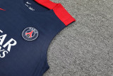 24-25 PSG Royal blue Tank top and shorts suit
