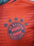 24-25 Bayern Home Long Sleeve Player Version Soccer Jersey (长袖球员)