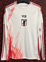 24-25 Japan Y-3 Away Long Sleeve Soccer Jersey (长袖)