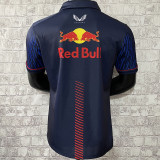 2023 F1 Red Bull #11 Royal Blue Polo Red Racing Suit(有领11号)
