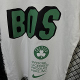 T111 Celtic BOS White High Quality Casual T-Shirt