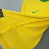 2020-2021 Brazil Home Retro Soccer Jersey