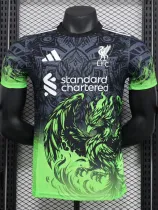 24-25 LIV Black Green Special Edition Player Version Training shirts