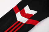 24-25 Man Utd Black Hoodie Tracksuit (卫衣套装)