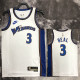 22-23 Wizards BEAL #3 White Top Quality Hot Pressing NBA Jersey (Retro Logo)