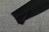 2024 JOM White Black Half Pull Tracksuit #811(半拉链)