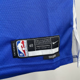 22-23 WARRIORS IGUODALA #9 Blue Top Quality Hot Pressing NBA Jersey (V领)