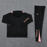 24-25 PSG Black Hoodie Tracksuit (卫衣套装)