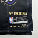 24-25 Raptors BARNES #4 Black City Edition Top Quality Hot Pressing NBA Jersey