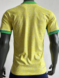 24-25 Brazil Home Player Version Soccer Jersey