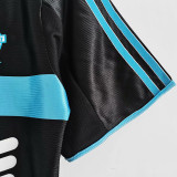 1999-2000 Marseille Away Black Retro Soccer Jersey